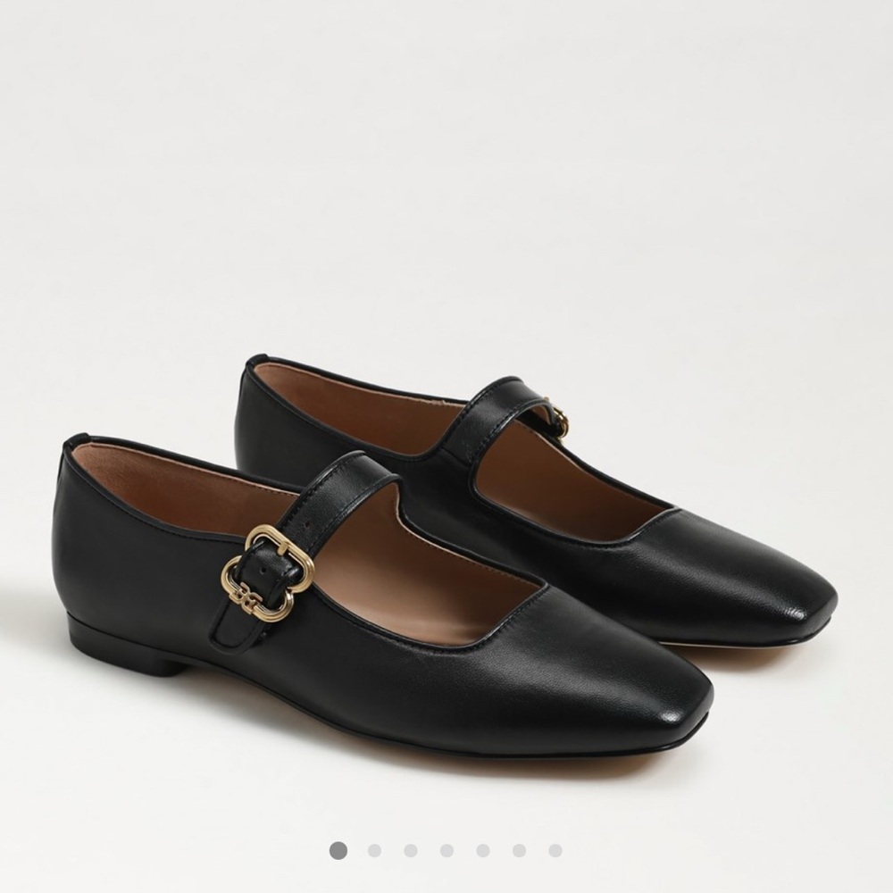 Sam Edelman Black MICHAELA MARY JANE FLAT